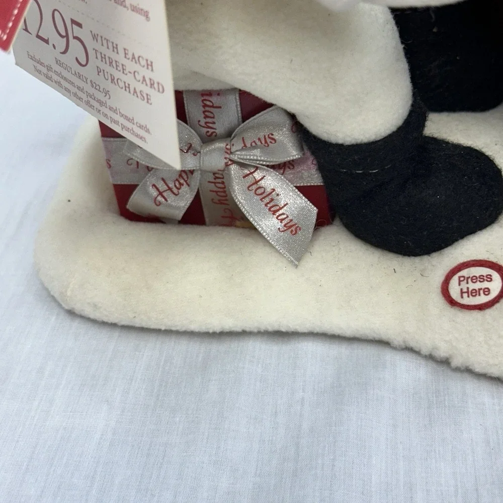 Hallmark 2005 Jingle Pals Piano Playing‎ Snowman Lights Music *No Movement *READ